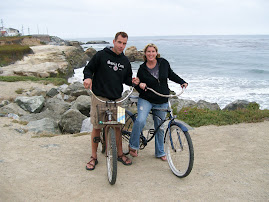 My hubby and I in Santa Cruz-  My fave place to visit!