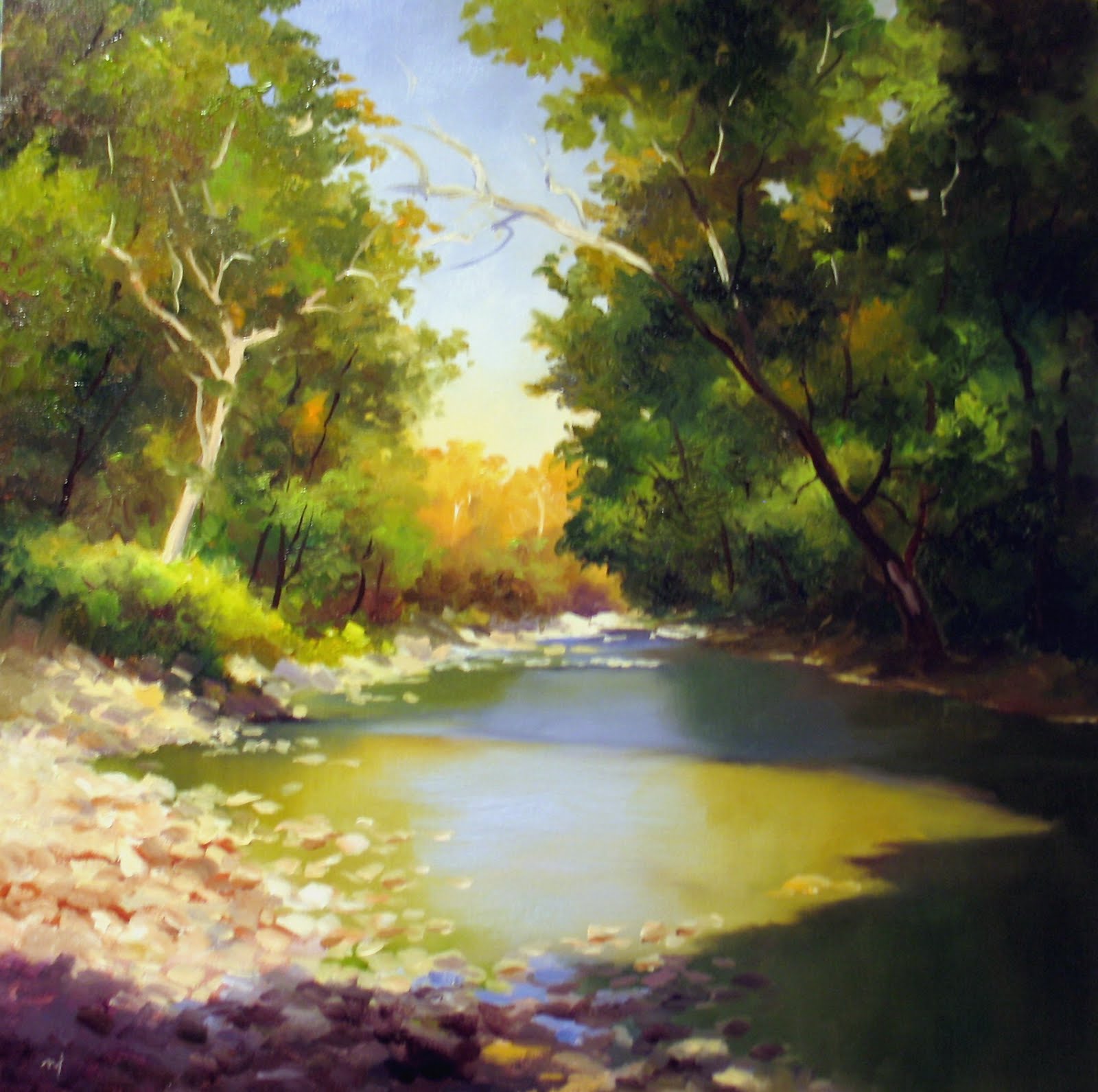 Nel's Everyday Painting Rock Creek Three NA