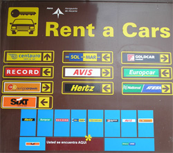 Car Rental In Alicante_Spain: AVAILABLE CAR HIRE AT ALICANTE AIRPORT