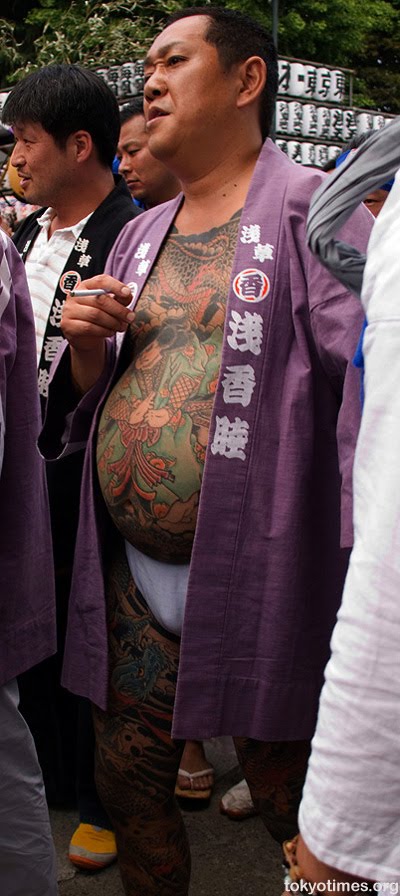 Yakuza tattoos are frequently positioned in system spots which are 