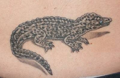 New Tattoo: Animal Crocodile Tattoo Design