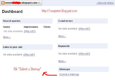 how to submit sitemap