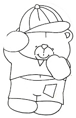 CON USTEDES EL OSITO!!! ASI NOS TENES SIEMPRE EN CASA JAJA.  A JUGAR Y DECORARLO JUNTOS!!!!