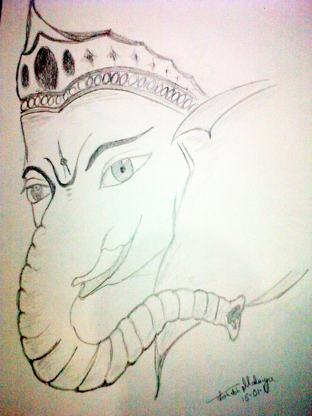 My Sketches: Ganesh Ji