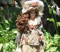 victorian doll heads