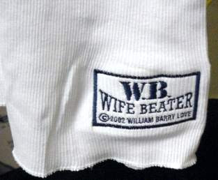 The TTABlog ® : Divided TTAB Panel Finds "WIFE BEATER" Immoral Or