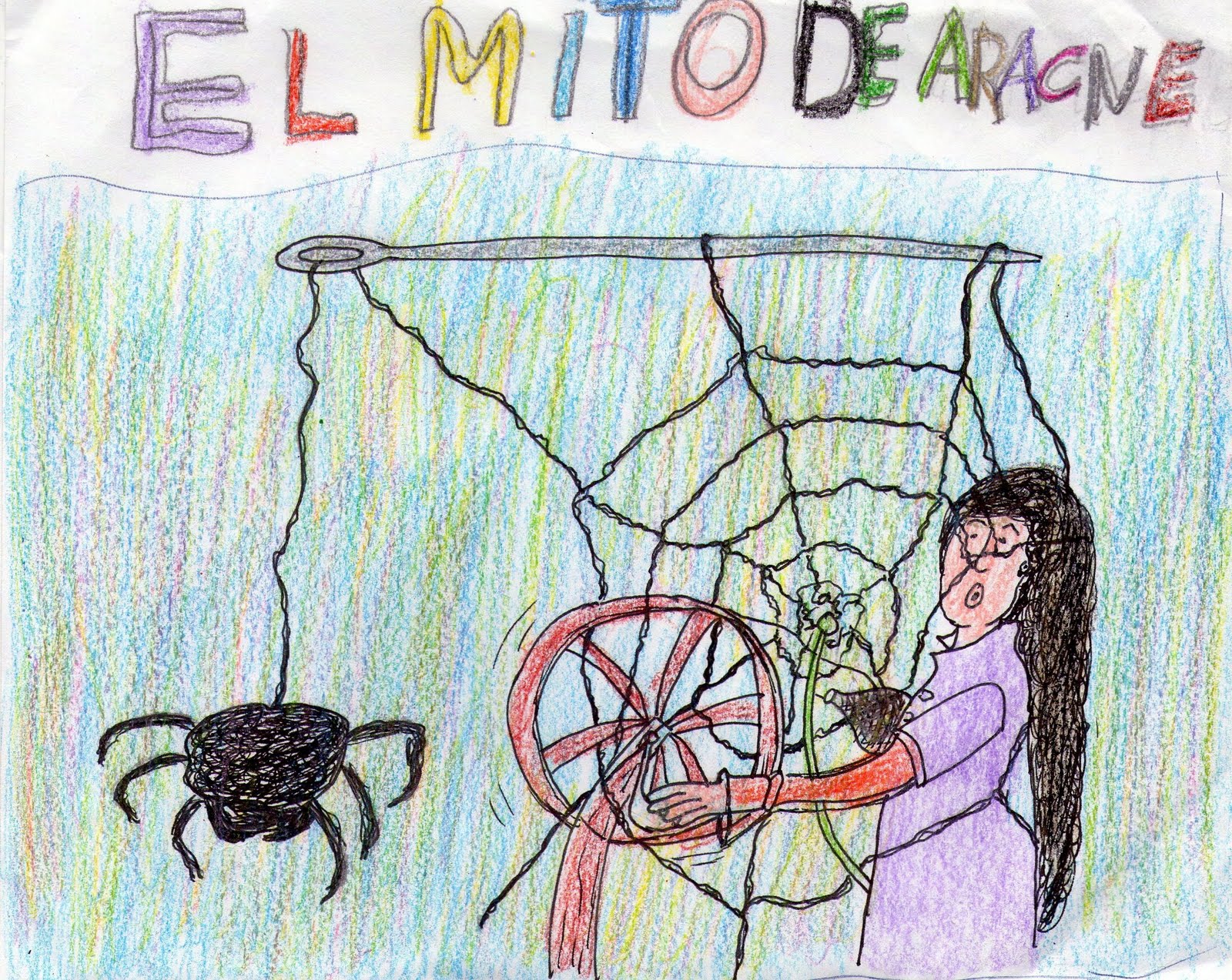 SOMOS KOSTKA , SOMOS GRECIA: EL MITO DE ARACNE..2º PRIMARIA