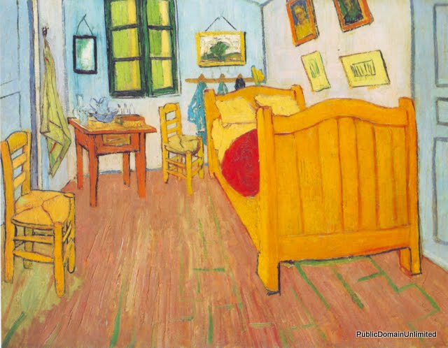 The Bedroom In Arles Saint Remy Van Goghjpg