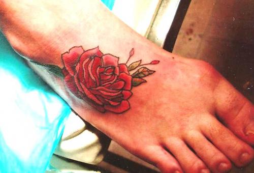 Flower Rose Feminine Tattoo - Ready Sense