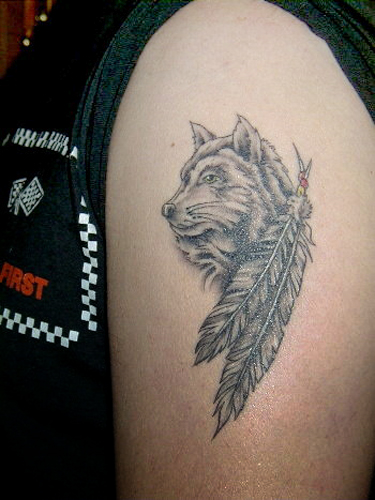 Free art wolf tattoo designs