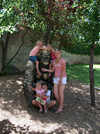 The kids and I at the Zoo