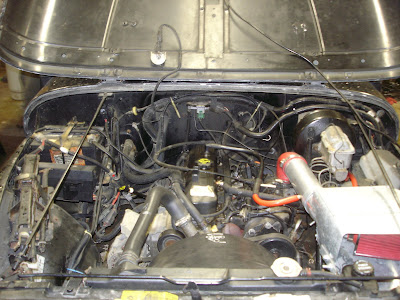Jeep Wrangler 2.5L-4.0L Conversion: Remove the 2.5L