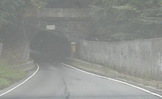 The supposed haunted tunnel at Horseshoe Curve near Altoona, Pennsylvania