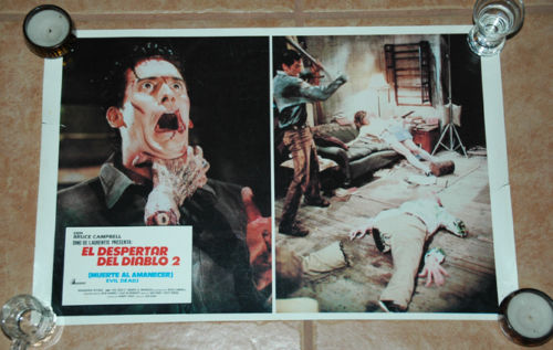 High quality reproduction Evil Dead poster Near Mint 