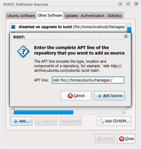 [Ubuntu] Membuat Repository Lokal untuk Ubuntu