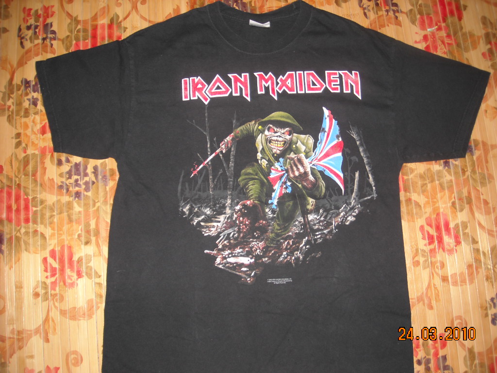 Anak Liar Rocks!: IRON MAIDEN These Colours Don't Run T-shirt (SOLD)
