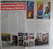 Mariellage en el Diario local / in the local newspaper (Neustadt an der Aisch, Alemania / Germany)