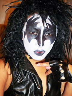 Halloween Makeup - KISS Rock Star Tutorial | Makeup By RenRen