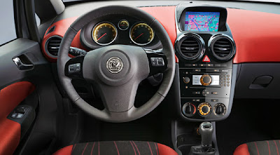 Vauxhall Corsa 1.4, Vauxhall, car interior