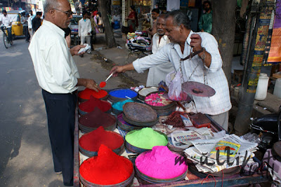 Indie, Hyderabad, farbki