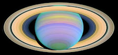 Saturno en luz ultravioleta