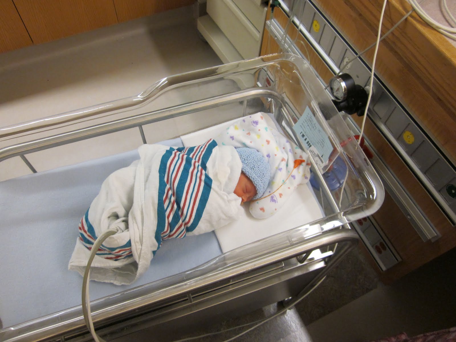 Three's a Charm Alton Graduates to an Open Crib