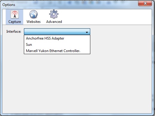 Option interface