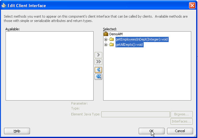 Oracle ADF - Tips and Techniques: ADF Model - Beginner: Exposing AMImpl ...