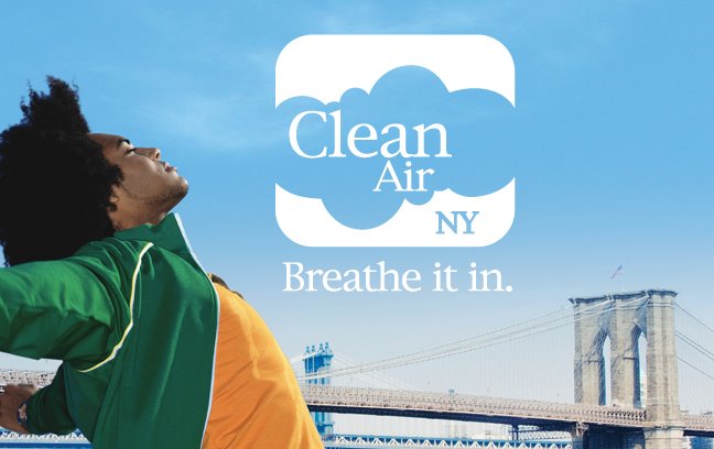 Clean Air NY. Breathe It In.