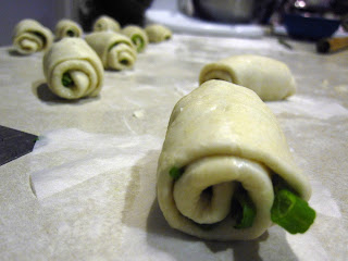 Morsels of Life - Hua Juan - Layered rolls with flavorful green onions inside.