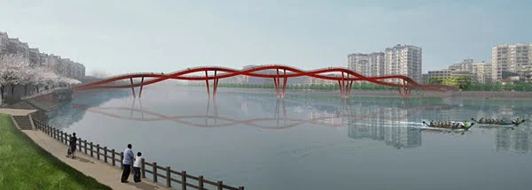 Landscape Bridge in Xinjin County