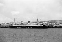 NIEUW AMSTERDAM in Lisbon 1955