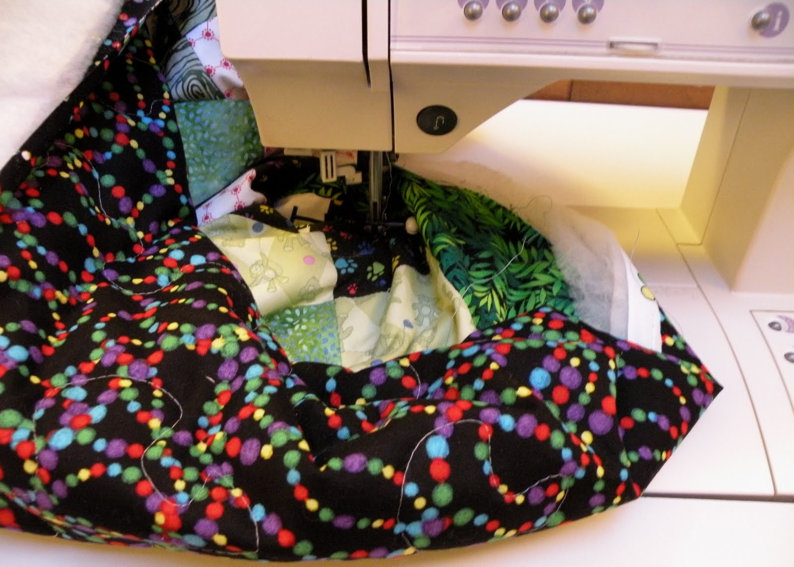 Giraffe Dreams Sewing Machine Wreck