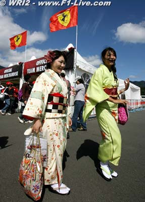 Sushi, geishas y F1