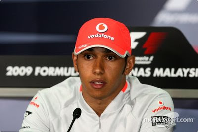 Lewis Hamilton Sepang 2009