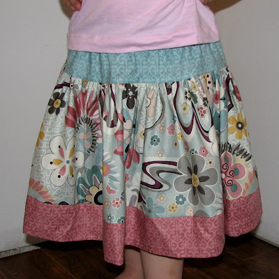 Twice As Nice Boutique: Gathered skirt tutorial
