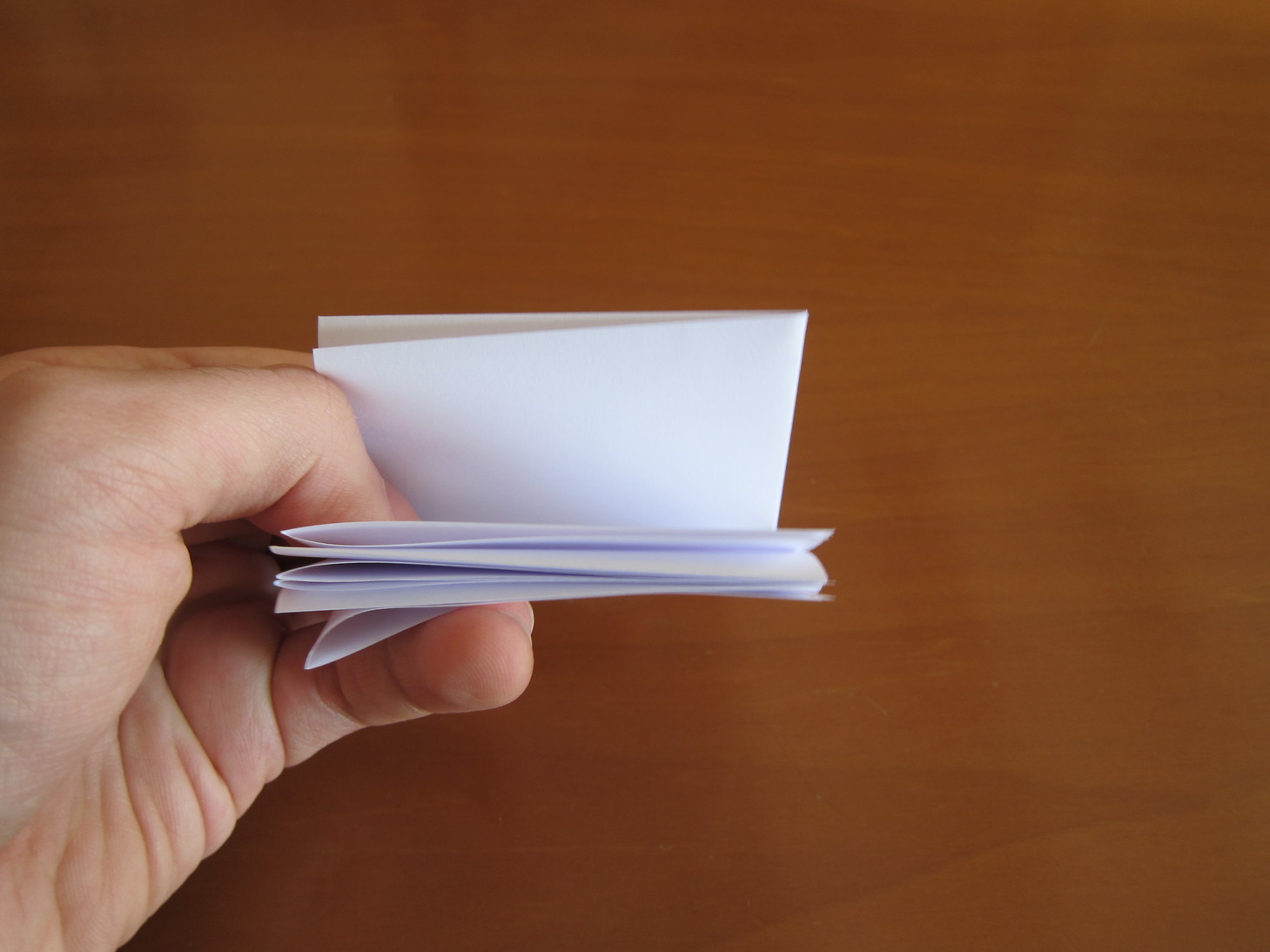 A DIY Origami Notebook to Keep in Your Jeans' Small Pocket