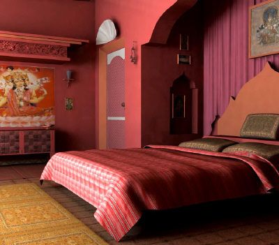 Colores para Decorar: Dormitorios de inspiración oriental, procedentes