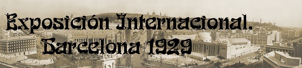 Exposición Internacional, Barcelona 1929