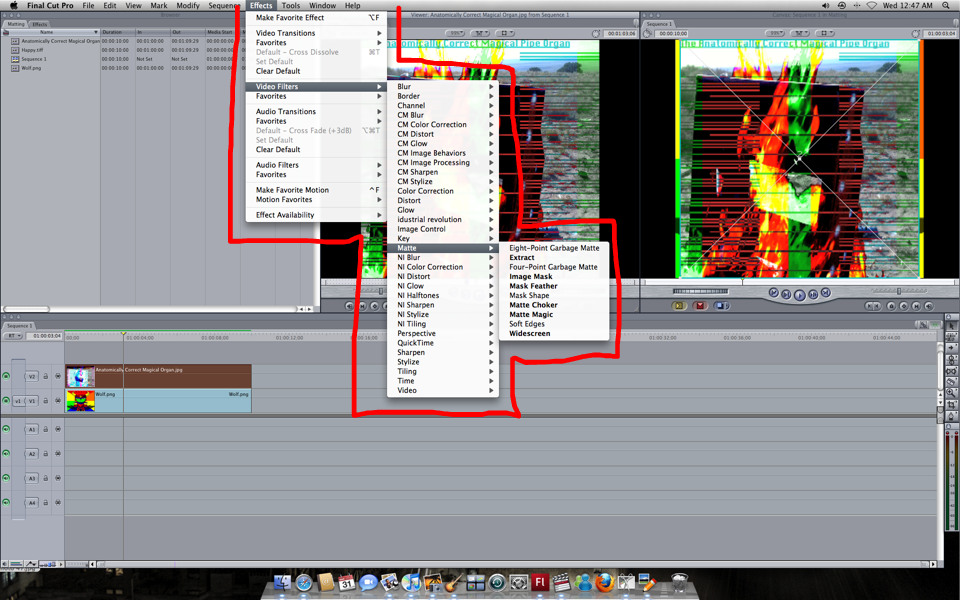 Film School Drop Out's Special Effects and Misc