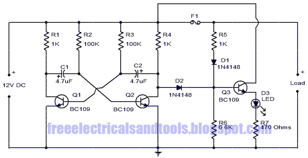 wiring diagram for car: Fuse Circuit with Status Indicator