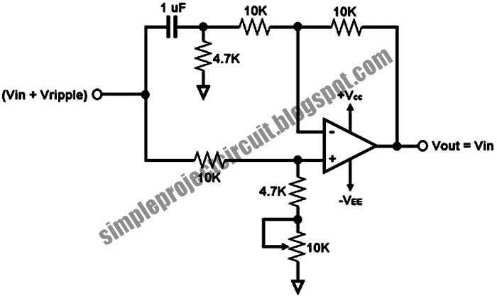 3rd EYE: Simple DC Voltage Ripple Remover Circuit