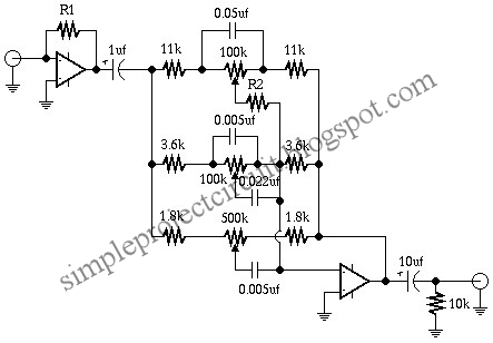 3rd EYE: Simple 3 Band Tone Control Circuit