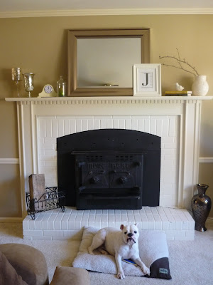 mantel fireplace before after stella moment wanted sun too her
