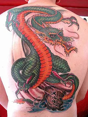 tatuagens de dragão masculino