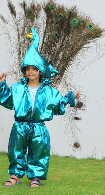 DEWS - The School, Panchkula: Fancy Dress Competition on Rain Theme