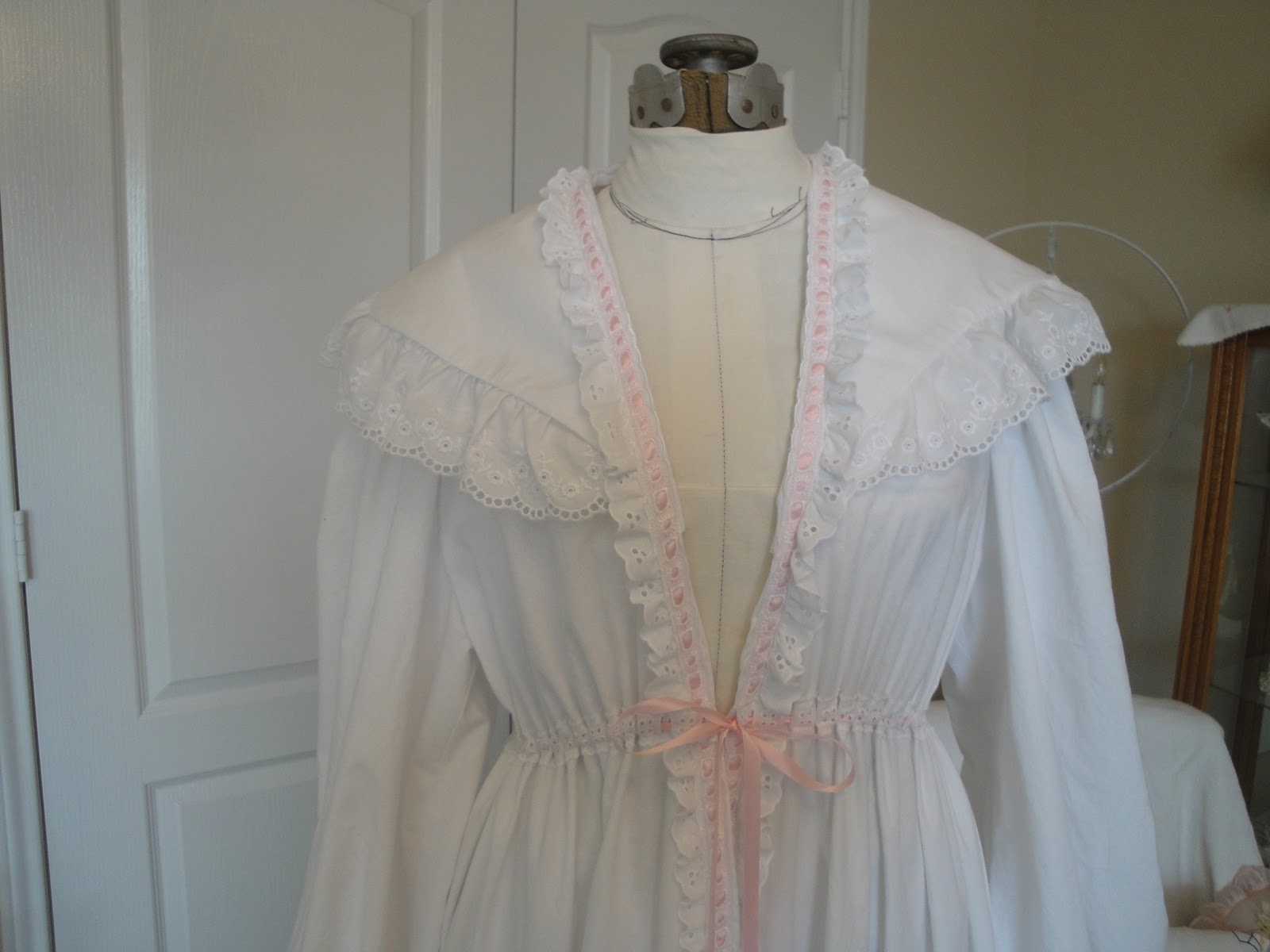 Vintage Linen Treasures: Victorian Robe