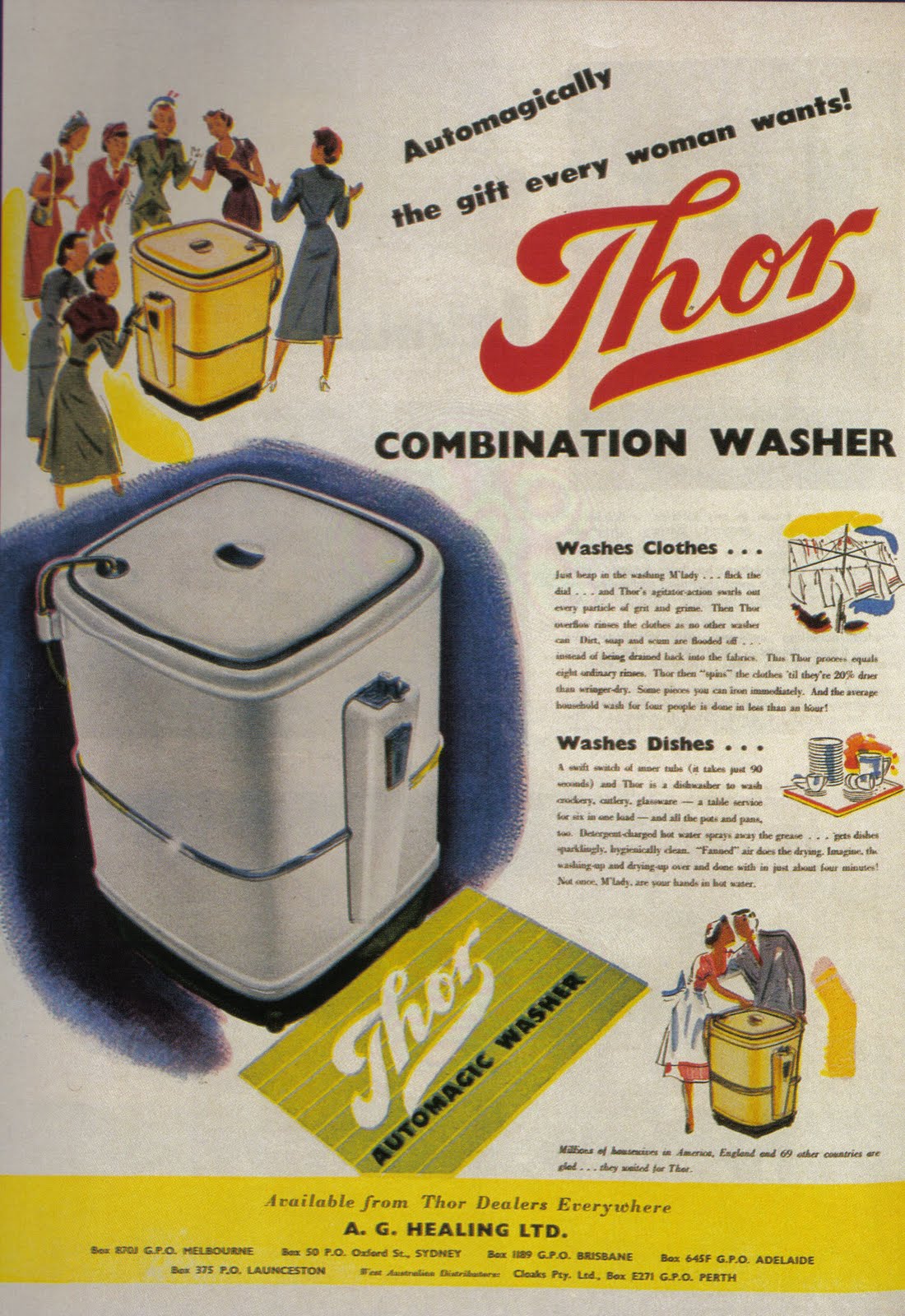 Things that make my heart sing: 1950's domestic illustrations
