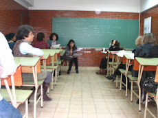 Aula de la Universidad Kenneddy. En el Congreso Feminista Internacional