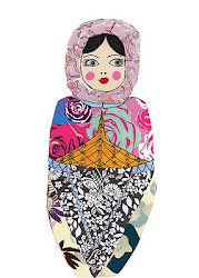 Russian Doll Collage